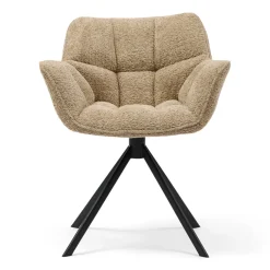 Draaibare eetkamerstoel Carnaby, Soft Walnut