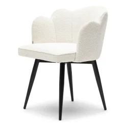 Draaibare eetkamerstoel Dauphine, Simply White