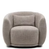 Draaibare fauteuil Leonardo, Taupe