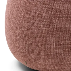 Draaibare fauteuil Leonardo, Koraalroze