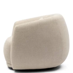 Draaibare fauteuil Leonardo, Naturel