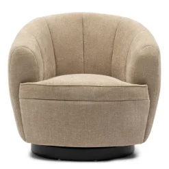 Draaibare fauteuil The Countess, Beige