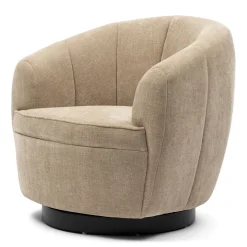 Draaibare fauteuil The Countess, Beige