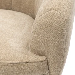 Draaibare fauteuil The Countess, Beige