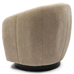 Draaibare fauteuil The Countess, Beige