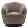 Draaibare fauteuil The Countess, Taupe