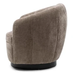 Draaibare fauteuil The Countess, Taupe