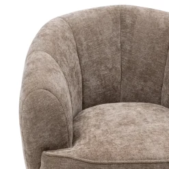 Draaibare fauteuil The Countess, Taupe