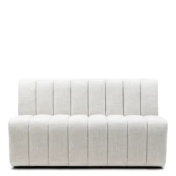 Eetkamerbank met wielen Dazzle, Wit