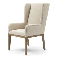 Eetkamerstoel Ascot, Glossy Flax, Chenille Jacquard