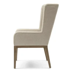 Eetkamerstoel Ascot, Glossy Flax, Chenille Jacquard