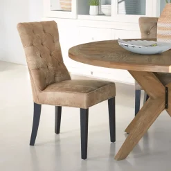 Eetkamerstoel Balmoral, Camel, Pellini