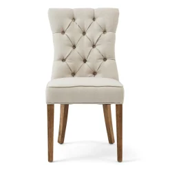 Eetkamerstoel Balmoral, Flanders Flax, Oxford Weave