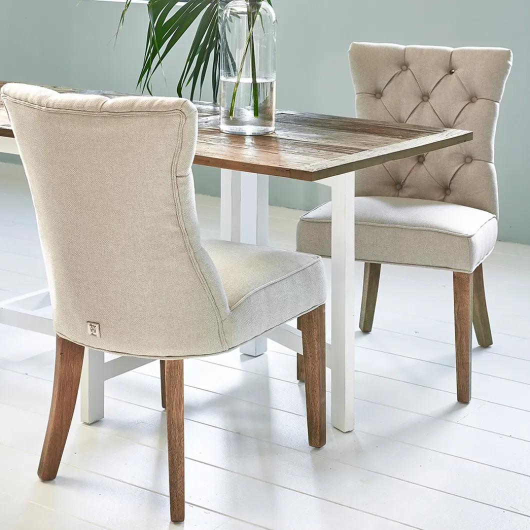 Eetkamerstoel Balmoral, Flanders Flax, Oxford Weave