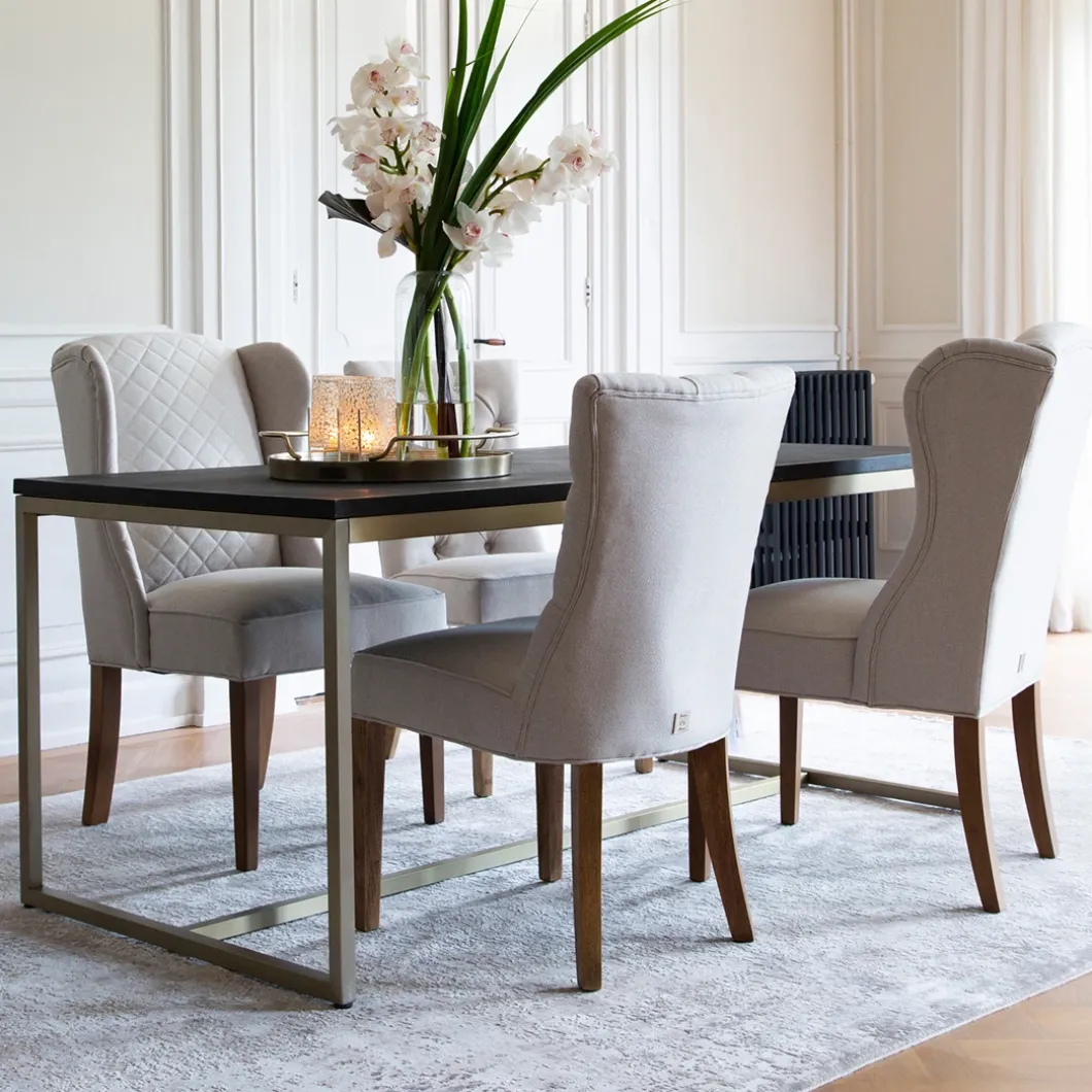 Eetkamerstoel Balmoral, Flanders Flax, Oxford Weave