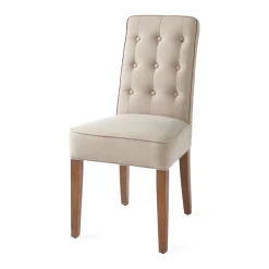 Eetkamerstoel Cape Breton, Flax, Linnen