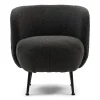 Eetkamerstoel Corralillo Armchair, Beluga, Bouclé