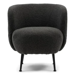 Eetkamerstoel Corralillo Armchair, Beluga, Bouclé