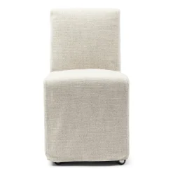 Eetkamerstoel Firenze, Antique White, Rich Tweed