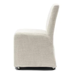 Eetkamerstoel Firenze, Antique White, Rich Tweed