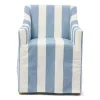 Eetkamerstoel Firenze, Blue Striped