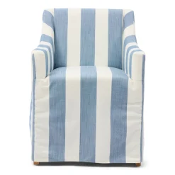 Eetkamerstoel Firenze, Blue Striped