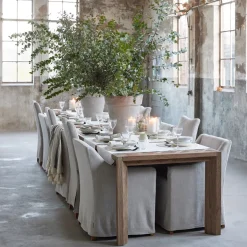 Eetkamerstoel Firenze, Fabulous Flax, Linnen