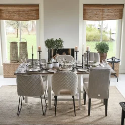 Eetkamerstoel Frisco Drive, Fabulous Flax, Linnen