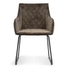 Eetkamerstoel Frisco Drive, Anthracite, Velvet