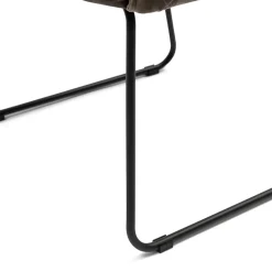 Eetkamerstoel Frisco Drive, Anthracite, Velvet