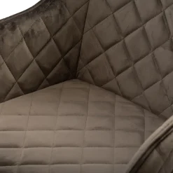 Eetkamerstoel Frisco Drive, Anthracite, Velvet