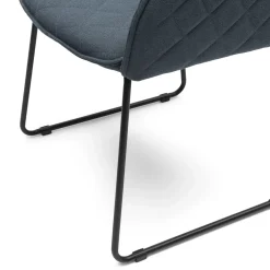 Eetkamerstoel Frisco Drive, Sea Blue, Belgium Weave