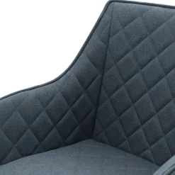 Eetkamerstoel Frisco Drive, Sea Blue, Belgium Weave