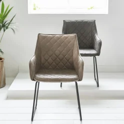 Eetkamerstoel Frisco Drive, Coffee, Pellini