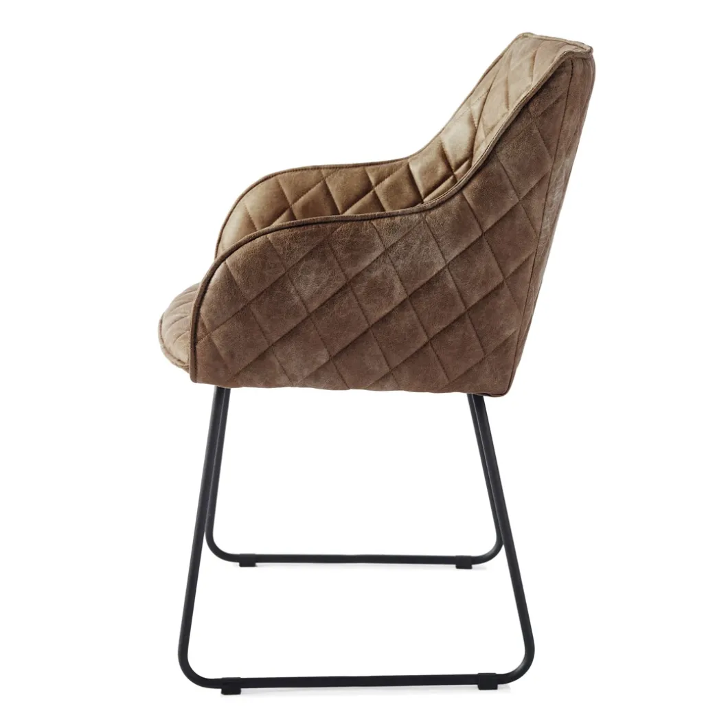 Eetkamerstoel Frisco Drive, Coffee, Pellini