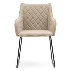 Eetkamerstoel Frisco Drive, Light Flax, Belgium Weave