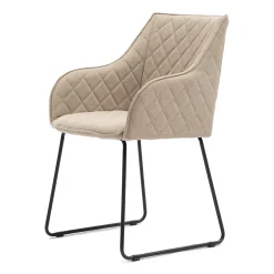 Eetkamerstoel Frisco Drive, Light Flax, Belgium Weave