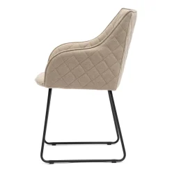 Eetkamerstoel Frisco Drive, Light Flax, Belgium Weave