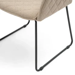 Eetkamerstoel Frisco Drive, Light Flax, Belgium Weave