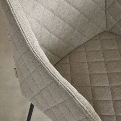 Eetkamerstoel Frisco Drive, Light Flax, Belgium Weave