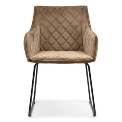 Eetkamerstoel Frisco Drive, Golden Mink, Velvet