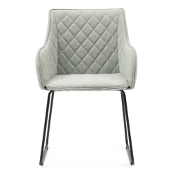Eetkamerstoel Frisco Drive, Soft Green, Belgium Weave