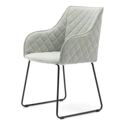 Eetkamerstoel Frisco Drive, Soft Green, Belgium Weave