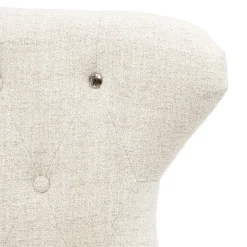 Eetkamerstoel George, Antique White, Rich Tweed