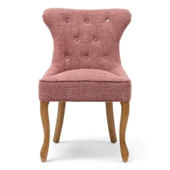 Eetkamerstoel George, Coral Pink