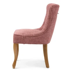Eetkamerstoel George, Coral Pink