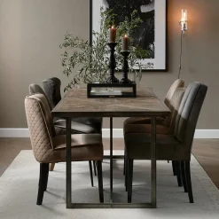 Eetkamerstoel George, Espresso, Pellini