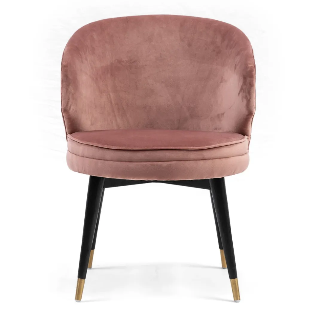 Eetkamerstoel Isola Di Capri, Rose Stain, Velvet