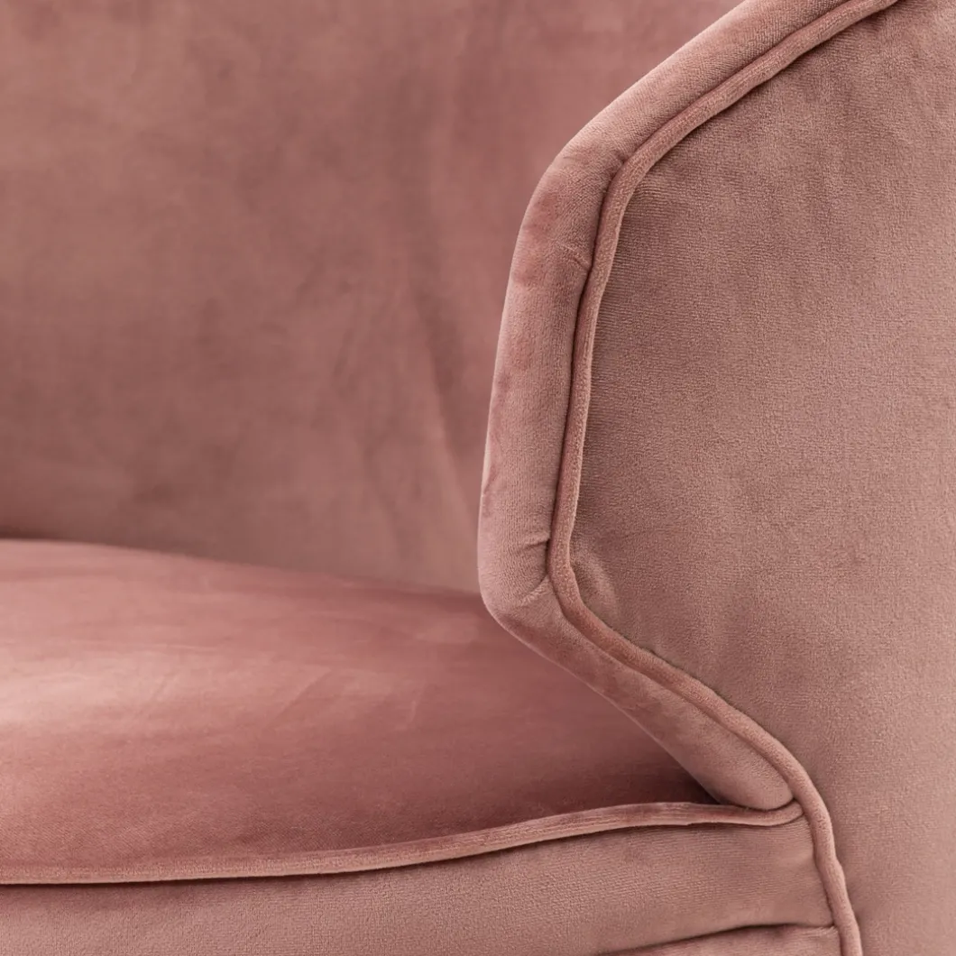 Eetkamerstoel Isola Di Capri, Rose Stain, Velvet