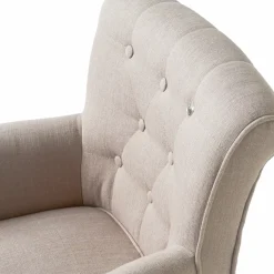 Eetkamerstoel La Scala, Flax, Linnen